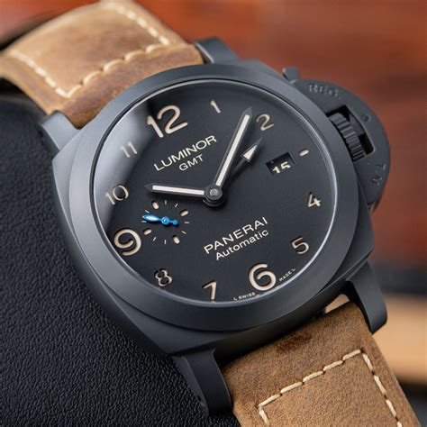 luminor panerai ceramica gmt|officine panerai luminor gmt automatic.